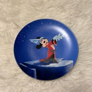 Vintage Walt Disney Fantasia The Apprentice’s Dream 50th Anniversary Plate 90s
